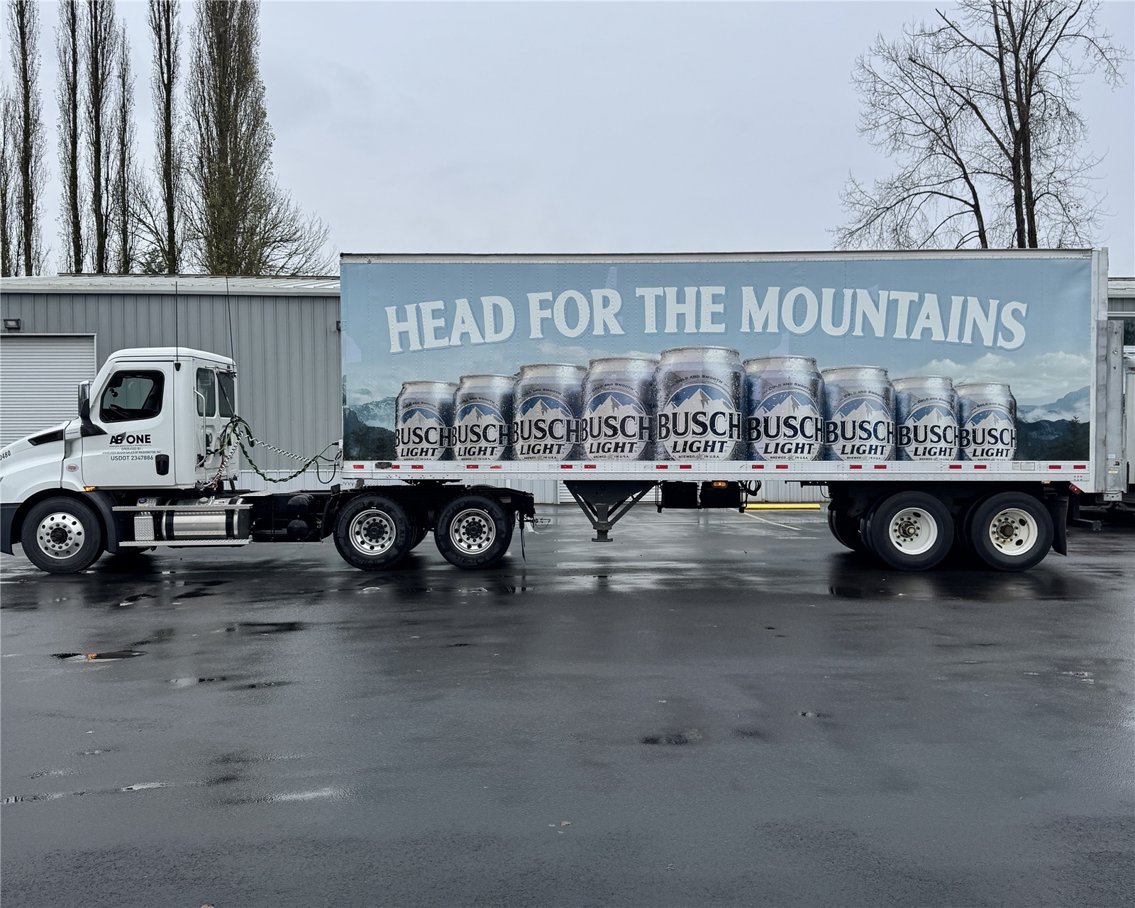 Busch Trailer Wrap